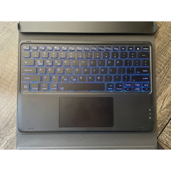 keyboard case for Samsung Galaxy Tab S9 plus 7 Color Magnetic Pen Holder touchpa - Picture 7 of 9